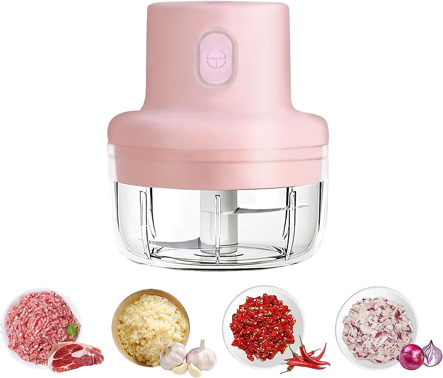 Garlic Mincer Mini Wireless Food Chopper