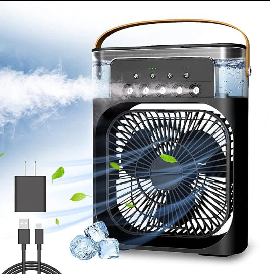 Mini Air Cooler ( Water Spray + High Speed Fan )