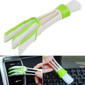 2-in-1 Car Air Conditioning Vent Cleaning Brush - Multi-Functional Microfiber Detailing Tool